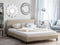 FITOU - Tweepersoonsbed - Beige - 160 x 200 cm - Polyester