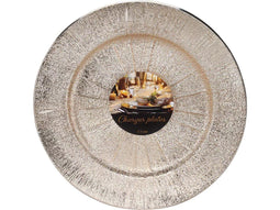 Home & Styling Kerst onderbord - Ø33cm - Set van 4 stuks - Goud