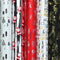 CHAMONIX - Metallic kerstpapier assortiment cadeaupapier - 150 x 70 cm - 10 rollen (10 stuks)