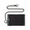 Rip Curl Chain Surf Wallet - Klittenbandportemonnee met ID-venster en ritsvak - Zwart