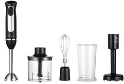 LITTLE BALANCE Speed Inox 600 Plus - Multifunctionele staafmixer - 600 W - Zwart RVS