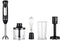 LITTLE BALANCE Speed Inox 600 Plus - Multifunctionele staafmixer - 600 W - Zwart RVS