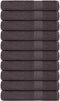 vidaXL - Handdoeken - 10 - st - 100x200cm - 360g/m² - 100% - katoen - antracietkleurig