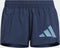 adidas Pacer Badge Of Sport - Woven Sportshort Dames - Vochtregulerend - Blauw - Maat XL