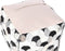 Poef DKD Home Decor Wit Zwart 45 x 45 x 40 cm