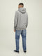 JACK&JONES PREMIUM JPRBLUARCHIE - Heren Sweatshirt met Hoodie en Logoprint - Maat XXL