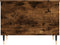 vidaXL - Salontafel - 60x44,5x45 - cm - bewerkt - hout - gerookt - eikenkleurig