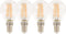 Ledlamp - E14 - 470 lm - kogel - helder - 4 stuks - 4