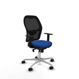 Piqueras y Crespo 1D086N0 - Bureaustoel - Hoogteverstelbaar - Blauw