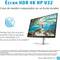 Monitor HP U32 4K HDR IPS