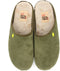 Hot Potatoes 92207 - Pantoffels Heren - Open sloffen met antislip zool - Groen
