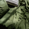Noorse hoes HappyFriday Basic Groen 180 x 220 cm