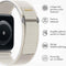 imoshion Nylon Trail bandje - Geschikt voor Apple Watch 1, 2, 3, 4, 5, 6, 7, 8, 9, 10, SE, Ultra (2) - 44/45/46/49 mm - Sterrenlicht - One Size
