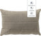 Dutch Decor TALIA - Outdoor Kussenhoes 40x60 cm - waterafstotend en uv-bestendig - Pumice Stone - taupe