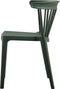 WOOOD Bliss Eetkamerstoel Tuinstoel - Kunststof - Army Groen - 75x52x53