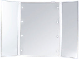 Fuegobird Spiegel - Draagbare make-upspiegel - LED verlichting - Wit