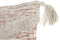 Kussen DKD Home Decor Beige Oranje Polyester Katoen Aluminium Franjes (60 x 10 x 30 cm)