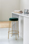 Light & Living Barkruk Alice - Donker groen - Velvet