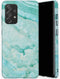 Selencia Hoesje Geschikt voor Samsung Galaxy A52 (4G) / A52s / A52 (5G) Hoesje - Selencia Maya Fashion Backcover - Turquoise