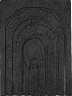 Wanddecoratie Echo - black