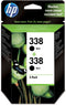 HP 338 - Inktcartridges - Zwart (2 stuks)