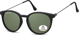 Montana By Sgb Zonnebril Unisex Zwart/groen (mp33)