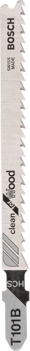 Bosch 2 608 633 622 - Decoupeerzaagblad T 101 B - HCS voor zacht hout en platen (3-30 mm)