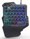 GMB GGS-IVAR-TWIN 2-in-1 compacte gaming set met RGB Gaming Muis en Compact toetsenbord