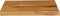 vidaXL - Tafelblad - met - natuurlijke - rand - 60x40x2,5 - cm - massief - mangohout