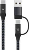 Ewent EW9918 USB-kabel USB 3.2 Gen 1 (3.1 Gen 1) 1 m USB C Zwart