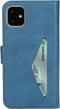 Mobiparts iPhone 11 - Classic Wallet Case - Ruimte voor pasjes - Steel Blue