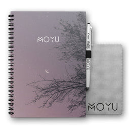 MOYU - Purple Paradise Notebook - Uitwisbaar Notitieboek A5 Premium
