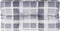 vidaXL - Palletkussen - ruitpatroon - 80x40x12 - cm - stof - ruitpatroon - grijs