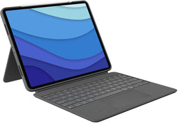 Logitech Combo Touch - Toetsenbordhoes met trackpad voor iPad Air (4e 5e gen. - 2020, 2022) - Verlichte toetsen - Slank ontwerp