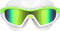 Aquasphere Vista Pro - Zwembril - Volwassenen - Green Titanium Mirrored Lens - Lime/Wit