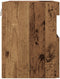 vidaXL - TV - Wandkasten - met - LED - Verlichting - 2 - stuks - Oud - Hout - 60x30x40 - cm