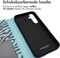 iMoshion Hoesje Geschikt voor Samsung Galaxy S23 FE Hoesje Met Pasjeshouder - iMoshion Design Bookcase smartphone - Meerkleurig / Black Blue Stripes