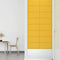 vidaXL - Wandpanelen - 12 - st - 2,16 - m² - 60x30 - cm - fluweel - geel