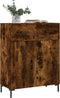 vidaXL - Dressoir - 69,5x34x90 - cm - bewerkt - hout - gerookt - eikenkleurig