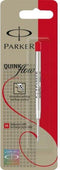 Parker-balpenvullingen | Medium punt | Rode QUINKflow-inkt | 1 stuk