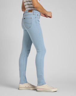 LEE Scarlett Light Kali - Dames Skinny Jeans - Maat 33_33 - Normale pasvorm