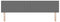vidaXL - Hoofdbord - Simpel - Design - Lichtgrijs - 200 - cm - Corduroy