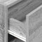 vidaXL - Kast - met - 2 - lades - 60x31x40 - cm - bewerkt - hout - grijs - sonoma - eiken