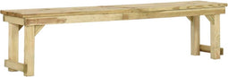 vidaXL - Tuinbank - 180 - cm - geïmpregneerd - grenenhout