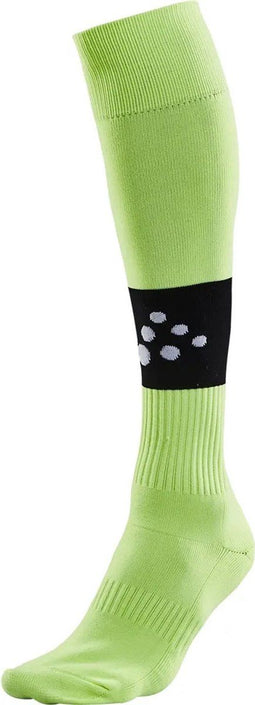 Craft Squad Contrast - Voetbalkousen - Functioneel en elastisch - Lime / Zwart