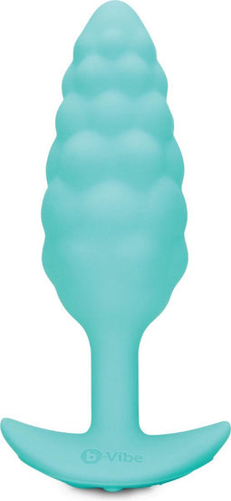 B-Vibe - Texture Plug Bump Blauw