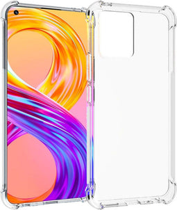 iMoshion Hoesje Geschikt voor Realme 8 / Realme 8 Pro Hoesje Siliconen - iMoshion Shockproof Case - Transparant