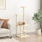 vidaXL - Kattenmeubel - met - sisal - krabpalen - 136 - cm - donkergrijs