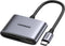 UGREEN USB-C Card Reader - SD- en TF-lezer 5Gbps - Grijs