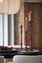 Light & Living - Schaal SAVIA - 40x23x1.5cm - Bruin